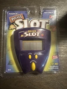 Radica Pocket Slot Electronic Handheld Portable Game 2002 in packaging - Picture 1 of 3