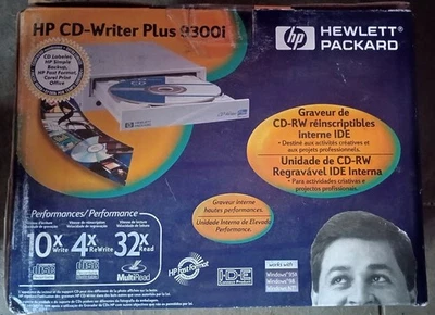 HP CD-Writer Plus 9300i Internal IDE Windows 95B/98/NT Vintage New Sealed NOS - Image 1 of 4