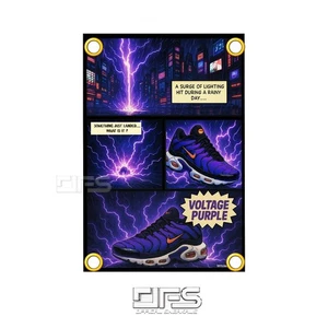 Air Max Plus comic TN Flag TN Poster Display Air Max Tuned Air tn gift 150x90cm - Picture 1 of 2