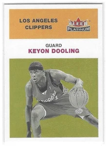Keyon Dooling 2001-02 Fleer Platinum #92 Los Angeles Clippers Rookie - Picture 1 of 2
