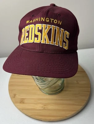 Washington Redskins Starter SnapBack Hat Vintage 90’s Red NFL Autographs - Image 1 of 4