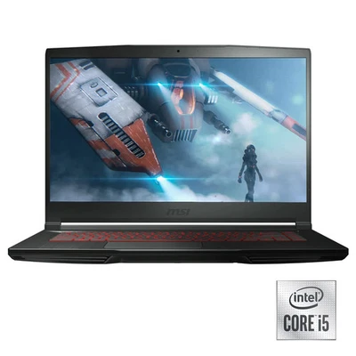 MSI GF63 15.6 FHD GAMING Intel i5-11400H 32GB DDR4 1.2TB SSD GTX 1650 4GB Win 11 - Image 1 of 4