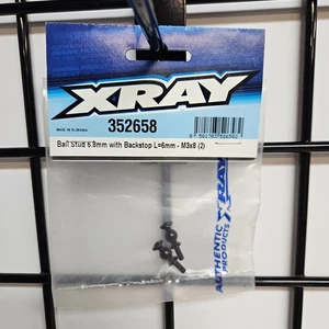 XRAY Ball Stud 6.8mm w/Backstop L=6mm M3x8 352658 - Bild 1 von 1