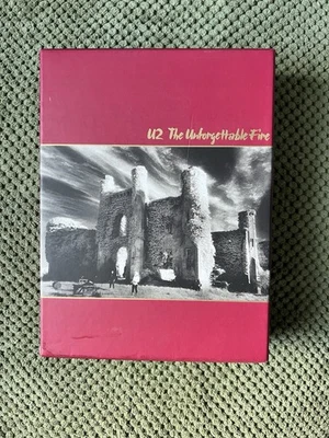 U2 The Unforgettable Fire, Deluxe Edition, CD/DVD Remastered Box set - Image 1 of 4