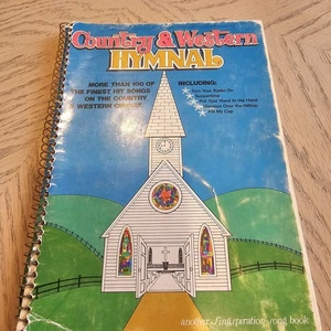 1972 Country & Western Gospel Hymnal Spiralbound Singspiration Songbook - Picture 1 of 7