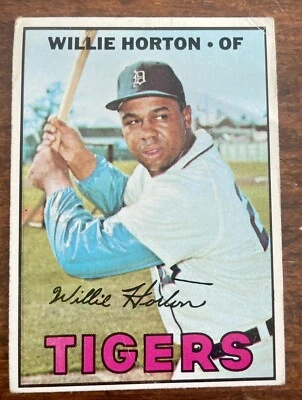1967 Topps - #465 Willie Horton - Image 1 of 2