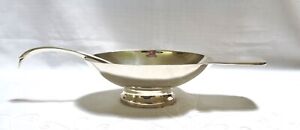 Stunning Classic Aarti Silver Plate Large Swan Sauce/Gravy Boat