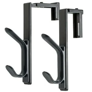 Officemate Double Coat Hooks for Cubicle Panels, Adjustable, Comes in 2 Pack - Picture 1 of 9