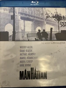 Manhattan Blu Ray JAN54 Woody Allen Diane Keaton Meryl Streep (Bad Insert) - Picture 1 of 4