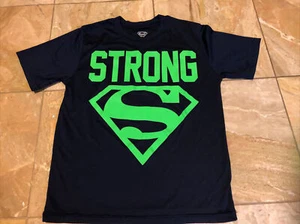 Boy’s Superman TM & DC Comics “Strong” T-Shirt Medium (8-10) - Picture 1 of 2