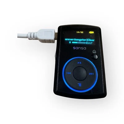 SanDisk Sansa Clip 1GB MP3 Player Tested Works Battery Is Bad Parts Or Repair - Image 1 of 4