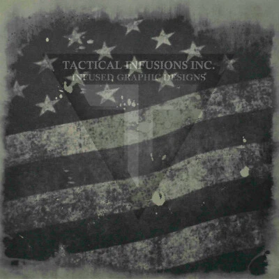 Bandera tenue Kydex infundida antigua gloria 7 7/8 X 7 7/8" 1 hoja Foto 1 de 2