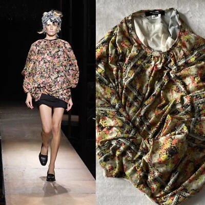 Camisetas elásticas florales Junya Watanabe Comme Des Garcons AD2008 Foto 1 de 4