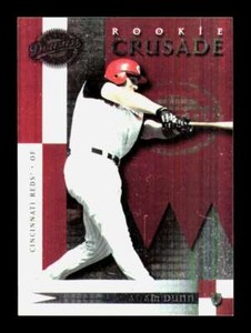 2001 Donruss Class Of 2001 Rookie Crusade Adam Dunn #RC-50 Reds Rookie RC /300