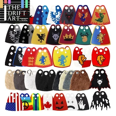 Capa de pele oficial medieval cabo leão cavaleiros para blocos de construção LEGO brinquedo de tijolo - Imagem 1 de 4