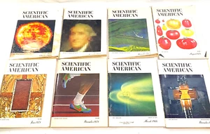 1973-1978 Scientific American Magazine 8 Issues - Bild 1 von 11