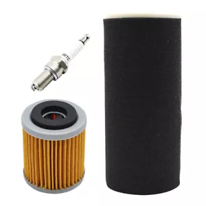 Service Tune Up Kit For Yamaha Big Bear 350 YFM350FW 4x4 1999 Filters Spark Plug - Picture 1 of 10