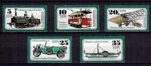 105099/ DDR 1977 – Mi 2254-2258 – Verkehrsmuseum Dresden - postfrisch - Picture 1 of 1