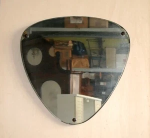 Specchio anni 50-60 forma triangolare. Modernariato Italiano - Foto 1 di 7