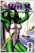 SHE-HULK #1 (2005) DAN SLOTT, GREG HORN COVER - JENNIFER WALTERS