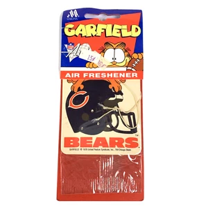 Vintage Garfield Chicago Bears Football Helm NFL Auto Car Lufterfrischer 80er 90er - Bild 1 von 5