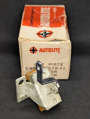 NOS 1964 1965 FORD FALCON MUSTANG COMET RANCHERO AQUECEDOR VENTILADOR INTERRUPTOR VENTILADOR - Imagem 1 de 4