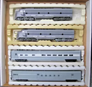 HO NEW YORK CENTRAL E8 A & B-EINHEITEN 2 NYC ""MERCURY"" PKW RR292 - Bild 1 von 7