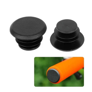 Handlebar End Plug Bicycle Scooter Handlebar Grips Covers Handle Bar Cap Covers - Picture 1 of 7