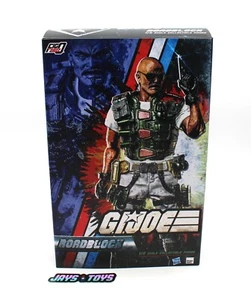 Roadblock 1/6 Scale Figure GI Joe 2022 Hasbro FigZero ThreeZero Complete in Box - Picture 1 of 10