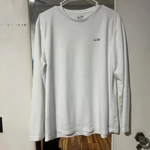 Camisa blanca Champion duo seca manga larga #activewear - Imagen 1 de 2