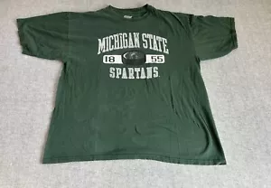 Michigan State University Spartans 1855 SZ XL Green , Hockey , Basketball - Picture 1 of 18