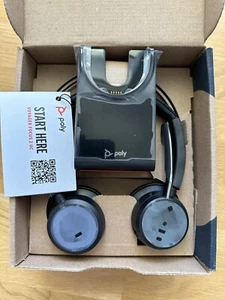 Plantronics Voyager Focus 2 UC, Bluetooth Headset + Ladestation USB-A - Imagen 1 de 4