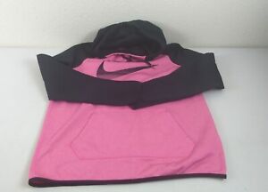 Nike Swoosh Women's Therma Fit Hoodie Pullover Pink Size Medium
