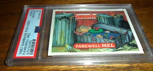 1987 GARBAGE PAIL KIDS STICKERS #382b FAREWELL MEL SERIES 10 PSA 10 GEM MINT - Picture 1 of 2