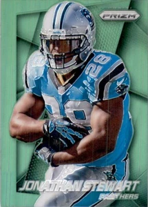 2014 Panini Prizm Green JONATHAN STEWART Carolina Panthers #89 - Picture 1 of 2