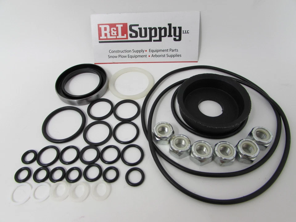 MEYER SNOW PLOW PUMP E46 E47 E57 E57-H E58-H BASIC SEAL KIT W/ NUTS 15254 - Image 1 of 1