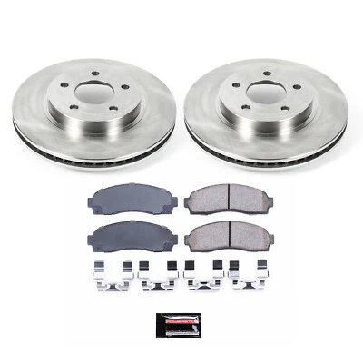 PowerStop Disc Brake Kit - Front - Fits Chevrolet Equinox 2005-2006, Pontiac Tor - Image 1 of 4