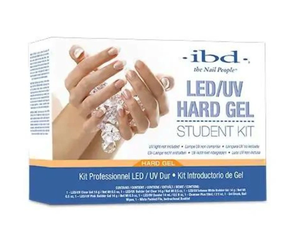 Kit/Preparación/Base/Sellador IBD LED UV GEL DURO Studen o Profesional - ELIGE EL TUYO Foto 1 de 1