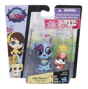 Littlest Pet Shop Dane Maguire and Kiki Russ Great Dane 3895 Guinea Pig 3896 - Picture 1 of 2