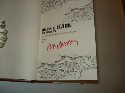 Signed Ray Bradbury Match To Flame Gauntlet LTDED SEALED x/750 Fahrenheit 451 - Image 1 of 3