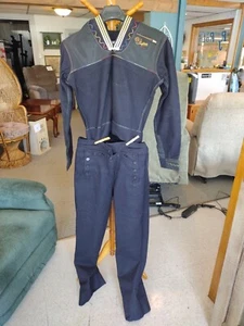 Vintage Seafarer Seagoing Uniforms NY US Navy Wool Pants & Shirt - Picture 1 of 16