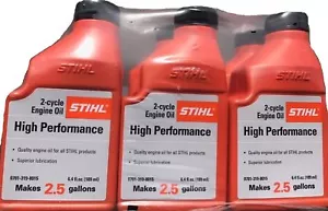 MISCELA OLIO STIHL 2,5 GALLONI HP OLIO MOTORE 2 CICLI CONFEZIONE DA 6 - Foto 1 di 1