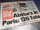 Bildzeitung 12.07.1973 Juli 12.7.1973  Geschenk Geburtstag 46. 47. 48. 49. Paris