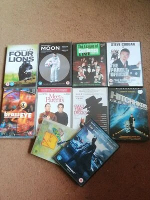 10 DVD - COMEDY Job-lot / Coogan, Chris Morris, League Of, Woody Allen, Rockwell - Image 1 of 4
