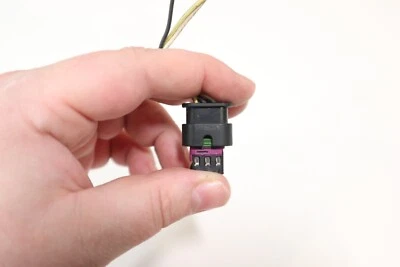 2010-2015 Jaguar XF XJ XK 5.0L MOTOR V8 CONECTOR BOBINA DE IGNIÇÃO PLUGUE CAUDA DE PORCO - Imagem 1 de 4