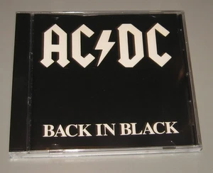 AC/DC - Back In Black (CD, Atlantic Records) 16018-2 No Barcode - Picture 1 of 4
