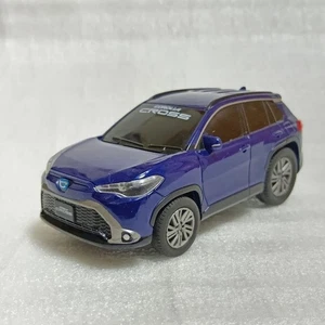 Toyota 1/43 Corolla Cross Pull-Back Car Blue Minicar ABS No Box From Japan Used - Picture 1 of 12