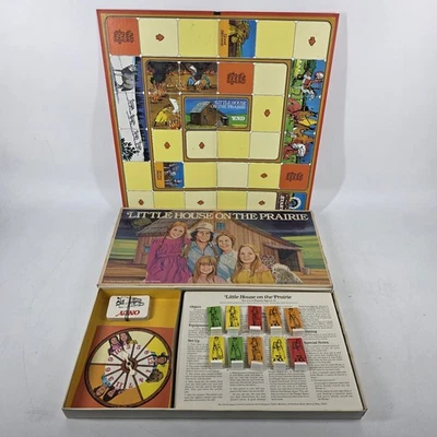 Vintage 1978 Little House On The Prairie Board Game Parker Bros 98% Complete - Image 1 of 4