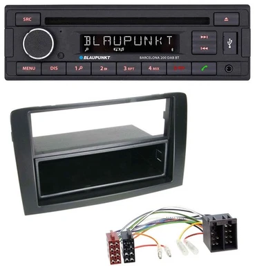 Blaupunkt USB DAB CD Bluetooth MP3 Autoradio für Fiat Idea (350 03-11) schwarz - Bild 1 von 4