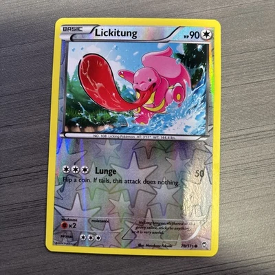 Pokemon --- LICKITUNG --- XY Furious Fists! REVERSE HOLO! NM/Mint! 78/111 - Image 1 of 2